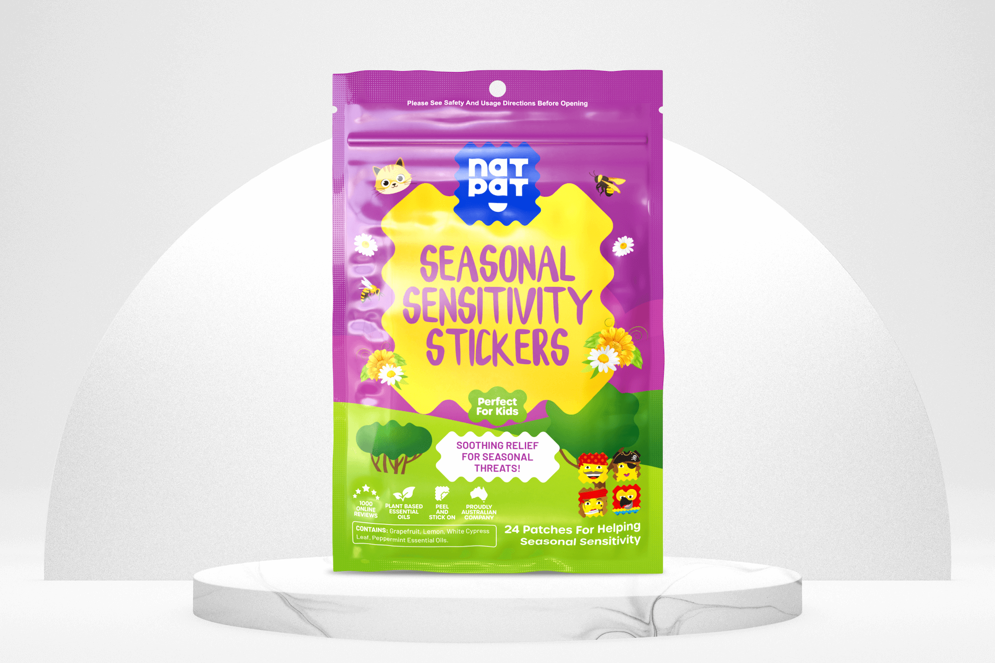 Seasonal Sensitivity Stickers