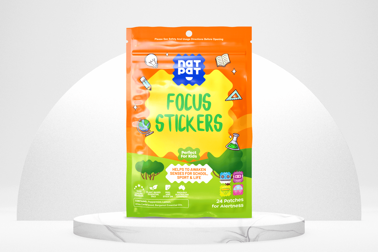 NATPAT Stickers - Smart Pup for Jacob